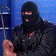 Illustration for article titled Trump Stokes Crime Fears By Having Mike Pompeo Disguise Self As Cat Burglar, Rob Him On Debate Stage